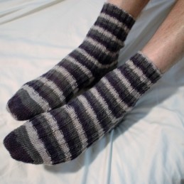 Finally completed the first pair of sock in 20 years